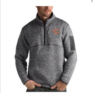CHICAGOBEARS half zip up
